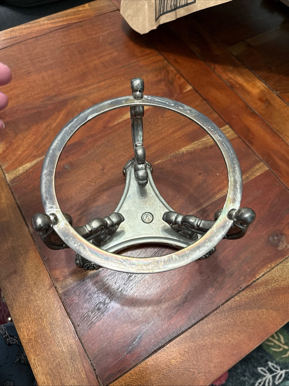 Vintage Godinger Silver Plated  Display Stand